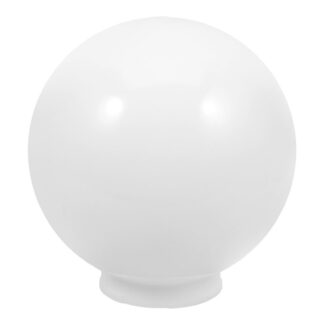 Akrüülist kera-lampikuppel, valge (20cm)
