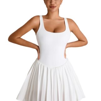 Varrukateta tennisikleit pükste ja rinnahoidjaga (XL)