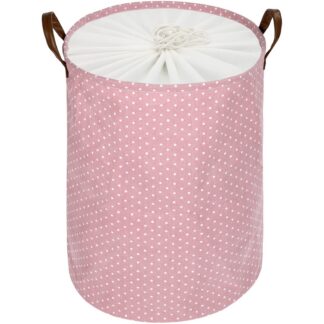 Kokkuvolditav pesukorv, roosa (51cm)