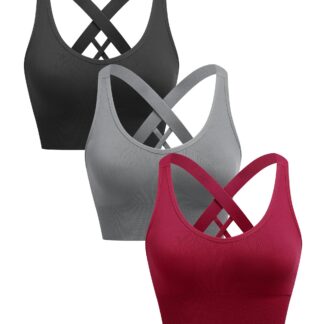 Push-up spordirinnahoidjad, must, hall ja burgundia (3tk, XL)