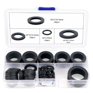 Kummitihendite komplekt (60tk, 1.5-2.5cm)