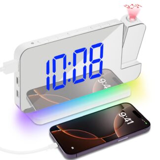 Projektsiooniga äratuskell USB-C liidesega