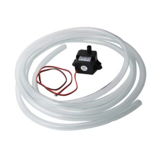 Mini veepump akvaariumile ja tiigile (12V, 240L/h, 3m, 8mm)
