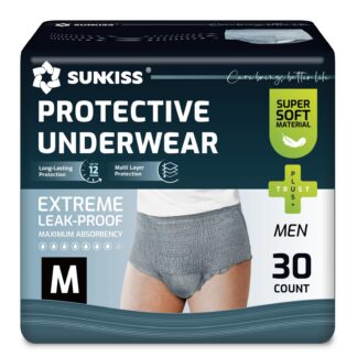 Ühekordsed pidamatuspüksid meestele (30tk, M)