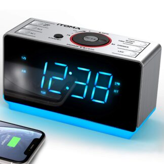 Äratuskell-raadio Bluetooth kõlariga