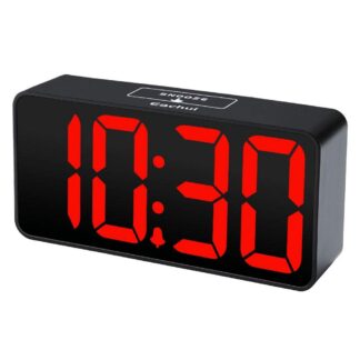 Digitaalne LED äratuskell USB-pordiga