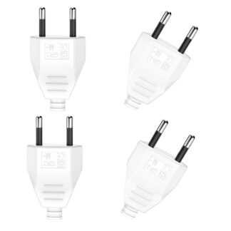 Lamedad pistikud, valge (4tk, 220V)