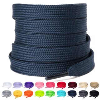 Lamedad kingapaelad, tumesinised (2 paari, 80cm)