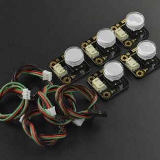 LED nööptuled, valge valgus (5tk)