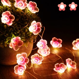 Lastetoa LED valguskett, kirsiõied (4m, 40 LED)