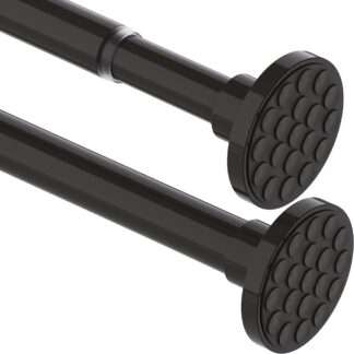 Pikendatav dušikardinapuu, must (85-220cm, ø32mm)