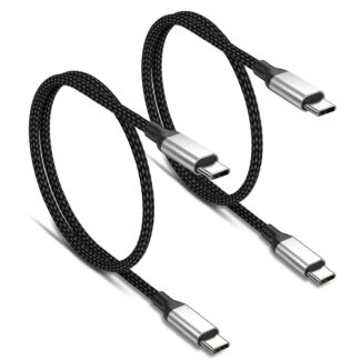 USB-C kaabel (2tk, 60W, 0.5m)