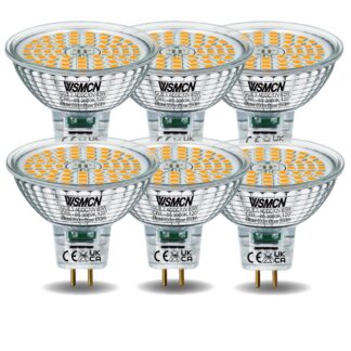 LED pirnid GU5.3 MR16, soe valgus (6tk)
