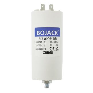 Mootori kondensaator 50µF (450V, 50x106mm)