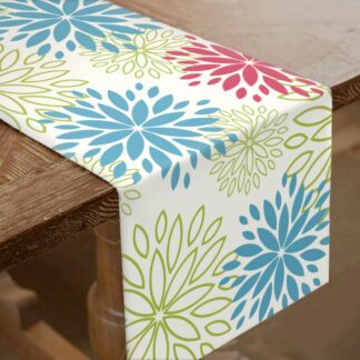 Piklik lilleline laudlina 33x183 cm