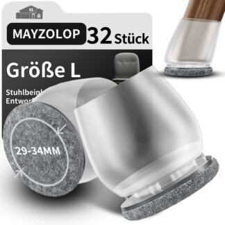 Toolijala katted vildiga, läbipaistvad (32tk, Ø29-34mm)