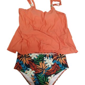Oranž tankini komplekt, suurus XL