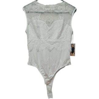 Valge pitsiline bodi, suurus 40