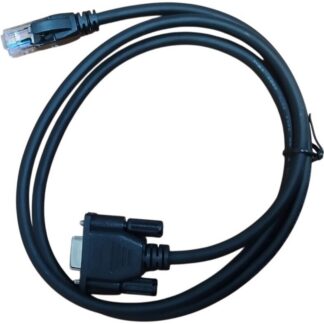 Must konsoolikaabel RJ45-DB9