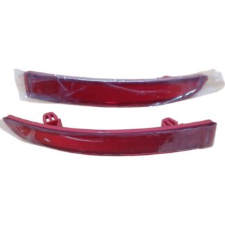 Punased helkurid autole, 2tk