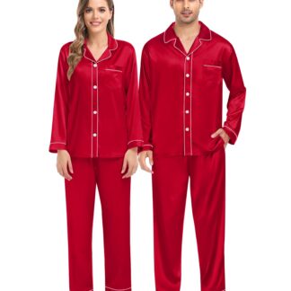Punane unisex pidzaama XXL