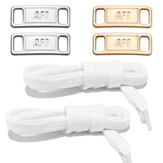 Lamedad puuvillased kingapaelad, valged (2 paari, 91cm)