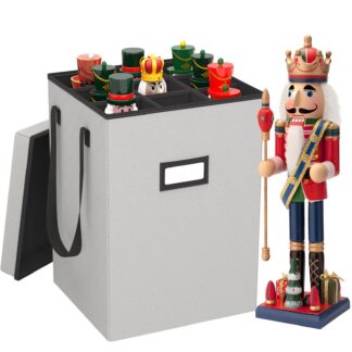 Hoiukast, hall, reguleeritavate vahedega (41cm)