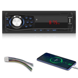 Bluetooth autoraadio, FM, AUX, USB, must