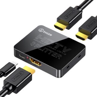 HDMI jagaja 4K (1 sisend, 2 väljundit)