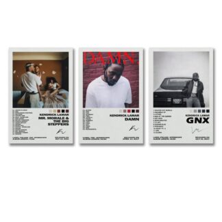 Lõuendil posterid (3tk, 20x30cm) Travis Scott