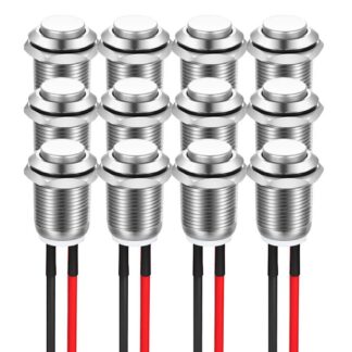 Metallist surunupud, IP65 (12tk, 12mm)