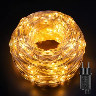 LED valguskett õue, soe valgus (25m, 500 LED)