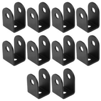 U-kujulised kinnitusnurgad (10tk, 2.5cm)