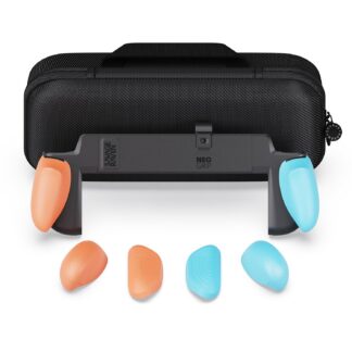 Nintendo Switch 2 ergonoomiline kaitsekomplekt ja kott, sinine ja punane