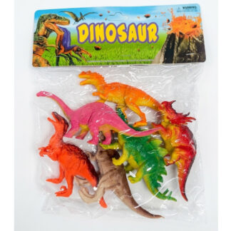 Suured dinosaurused kotis, ca 14 cm, 6 tk